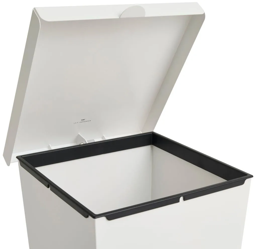 Loop pedal bin 26L, White HAY