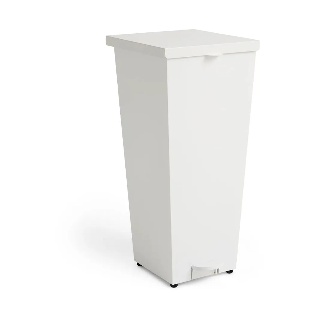 HAY Loop pedal bin 58L White | Scandinavian Design | Waste paper baskets & bins | White