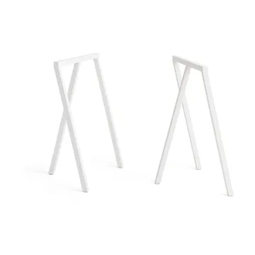 Loop Stand Frame leg stand 72 cm 2-pack - White - HAY