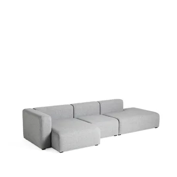 Mags modular sofa - Fabric Hallingdal 130 grey, left - HAY