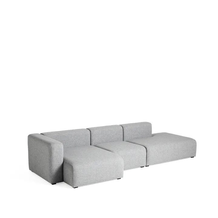 Mags modular sofa - Fabric Hallingdal 130 grey, left - HAY