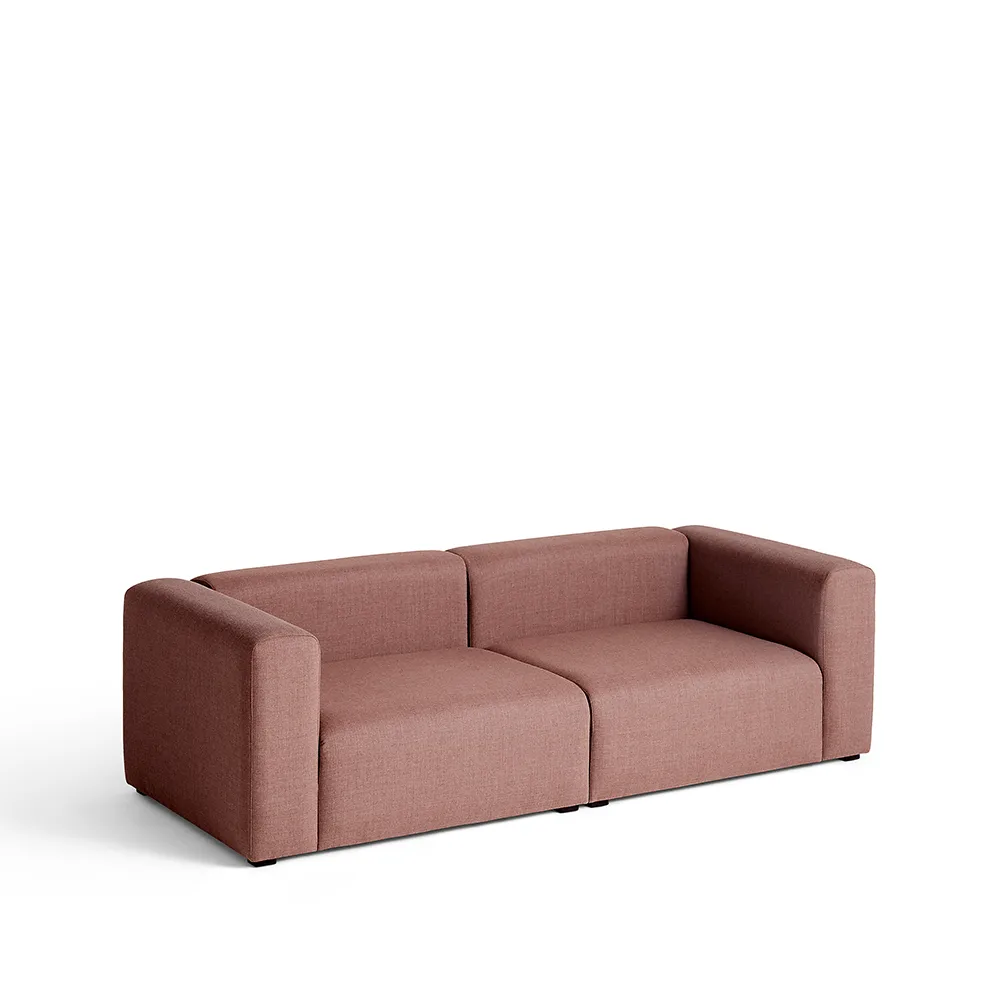 Mags sofa 2.5-seater, fabric Canvas 356 red HAY