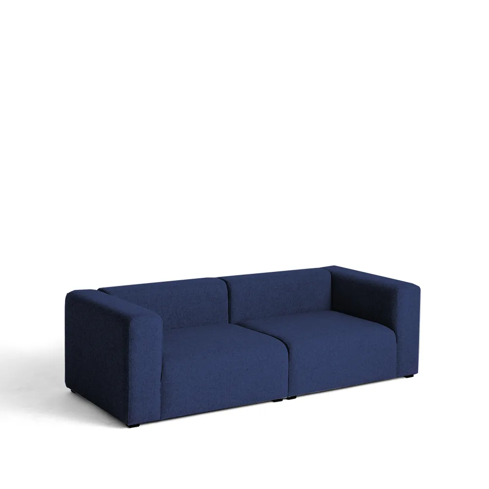 Mags sofa 2.5-seater, fabric Hallingdal 65 764 blue HAY