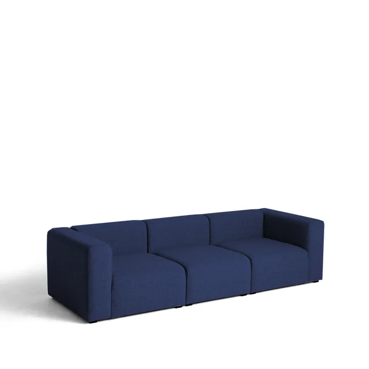 Mags sofa 3-seater - fabric Hallingdal 65 764 blue - HAY