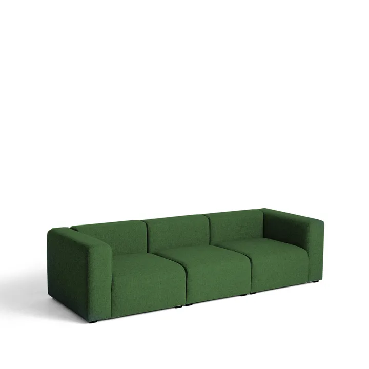 Mags sofa 3-seater - fabric Hallingdal 65 944 green - HAY