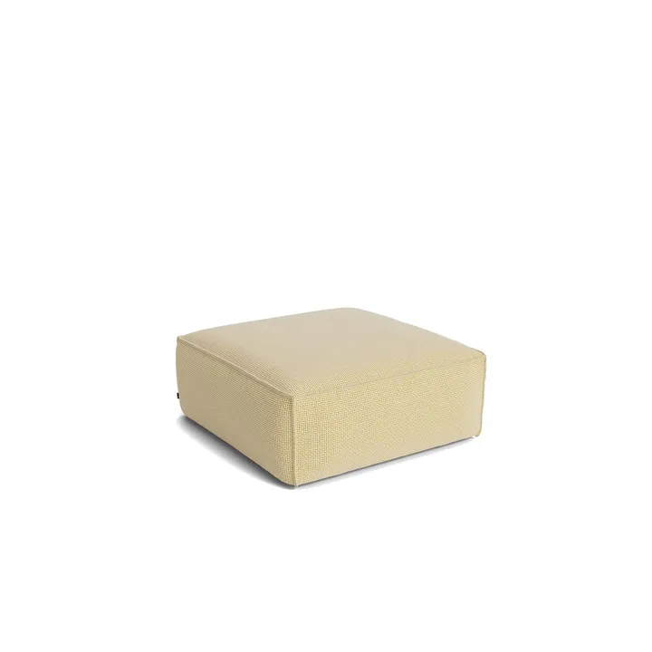 Mags Soft X-small ottoman - Tartaglia Ocre white - HAY
