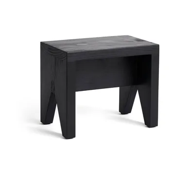 Manolito Short stool - Black, 30 cm - HAY