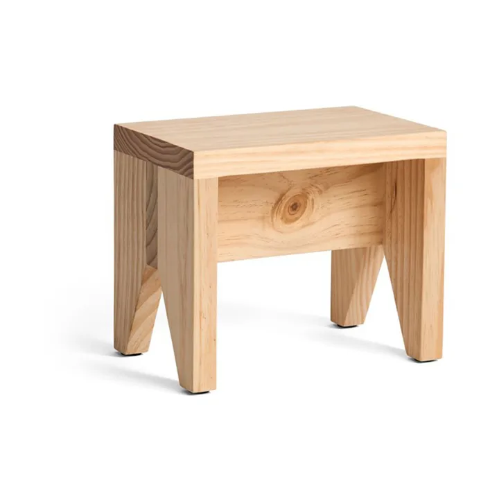 Manolito Short stool - Natural, 30 cm - HAY