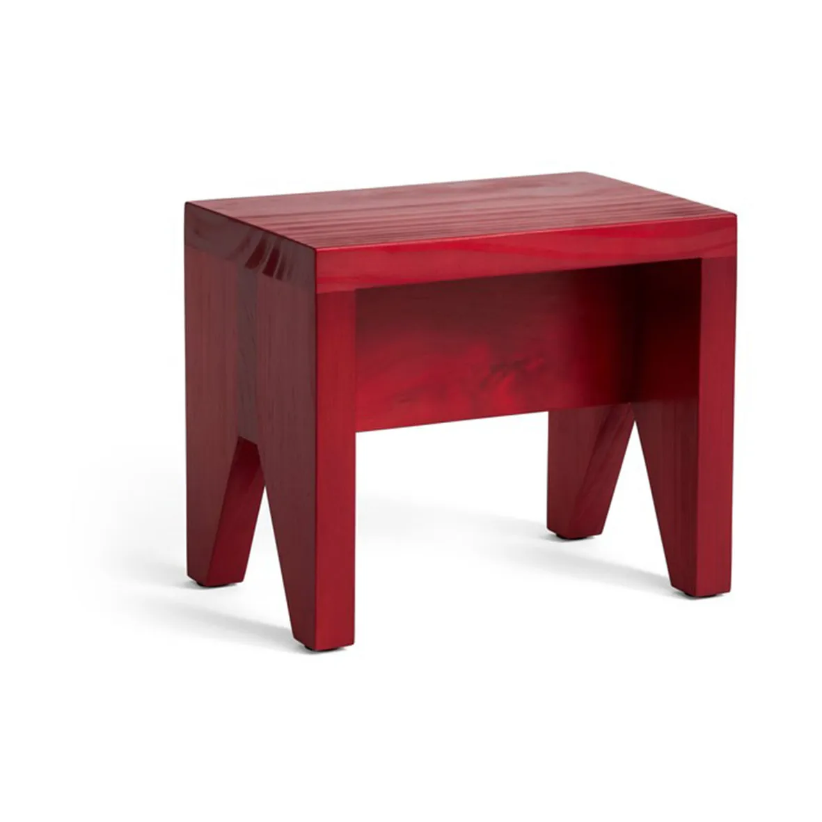 Manolito Short stool, Red, 30 cm HAY