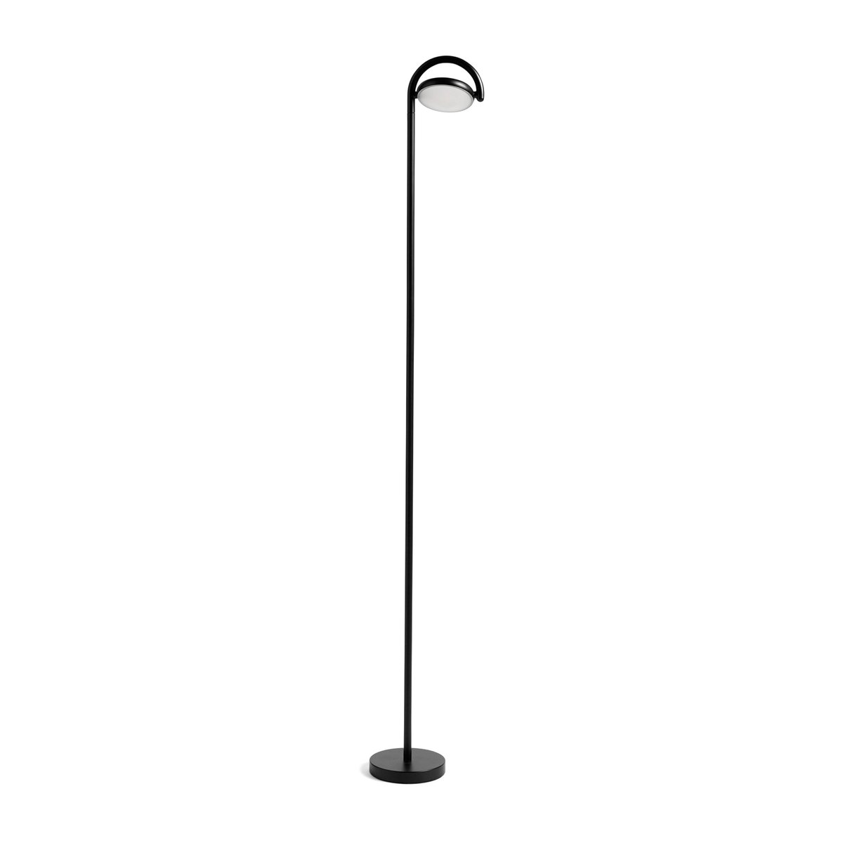HAY Marselis floor lamp Soft black | Scandinavian Design | Floor lamps | Black