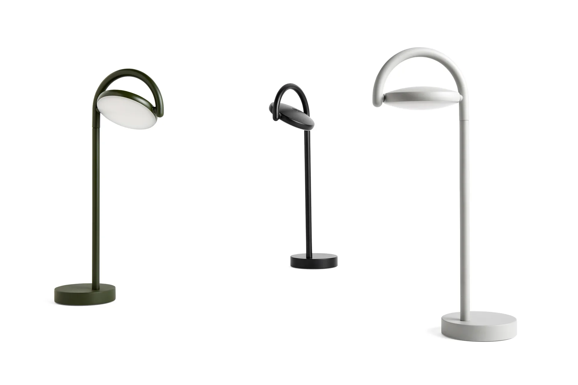 Marselis table table lamp, Khaki green HAY