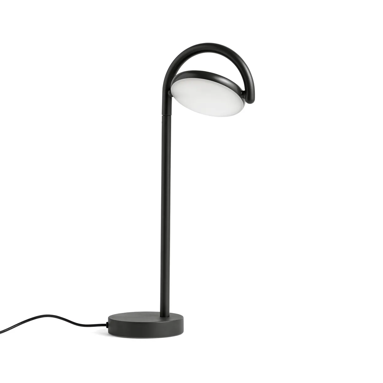 HAY Marselis table table lamp Soft black | Scandinavian Design | Desk & table lamps | Black