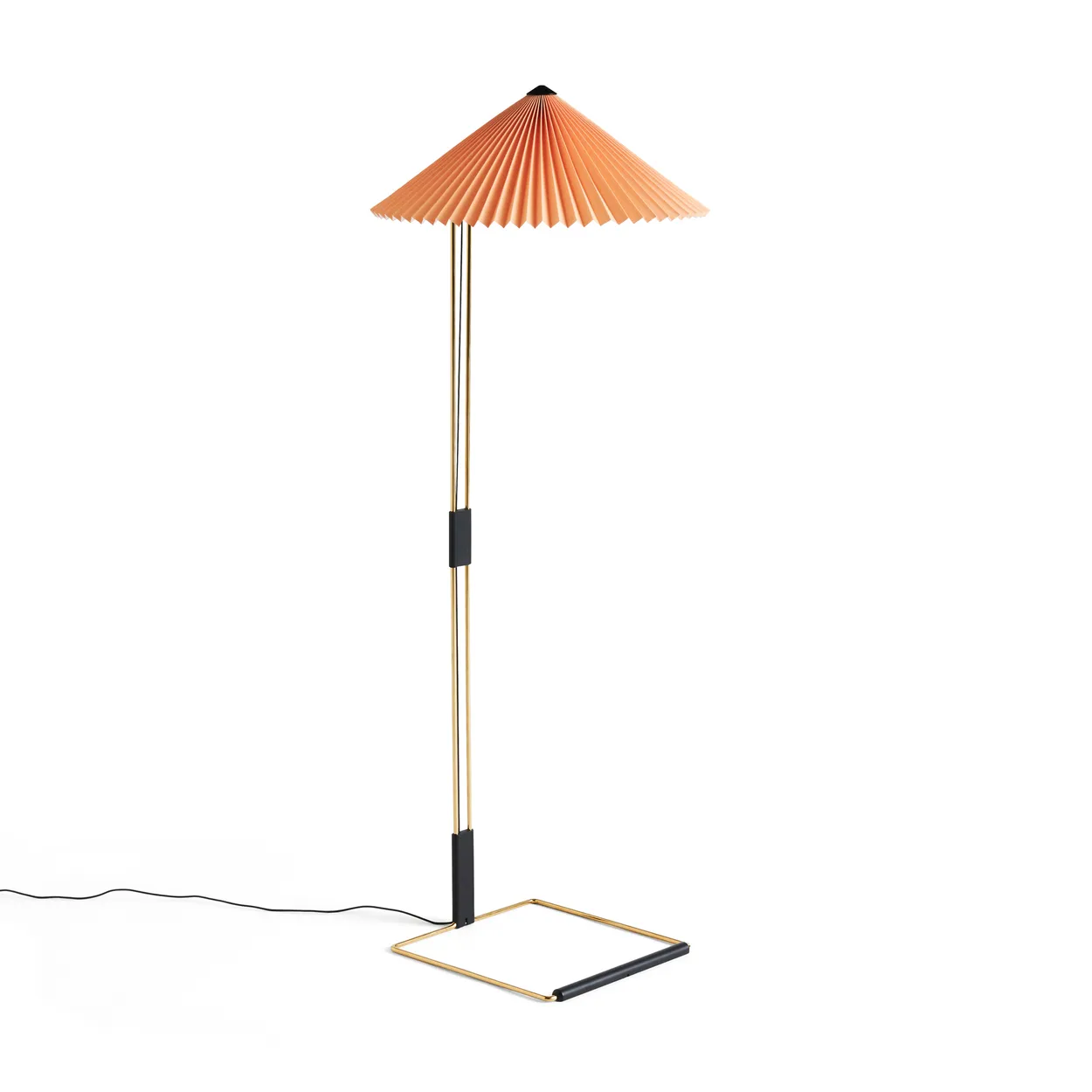 HAY Matin floor floor lamp 129 cm Peach | Scandinavian Design | Floor lamps | Orange