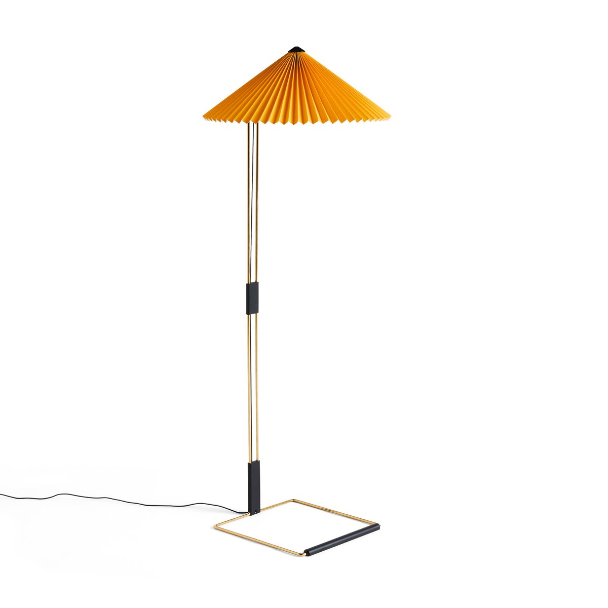HAY Matin floor floor lamp 129 cm Yellow | Scandinavian Design | Floor lamps | Yellow