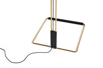 Matin floor floor lamp 129 cm - Yellow - HAY