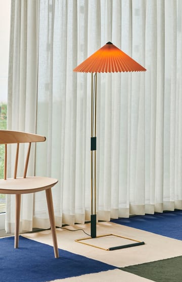 Matin floor floor lamp 129 cm - Yellow - HAY