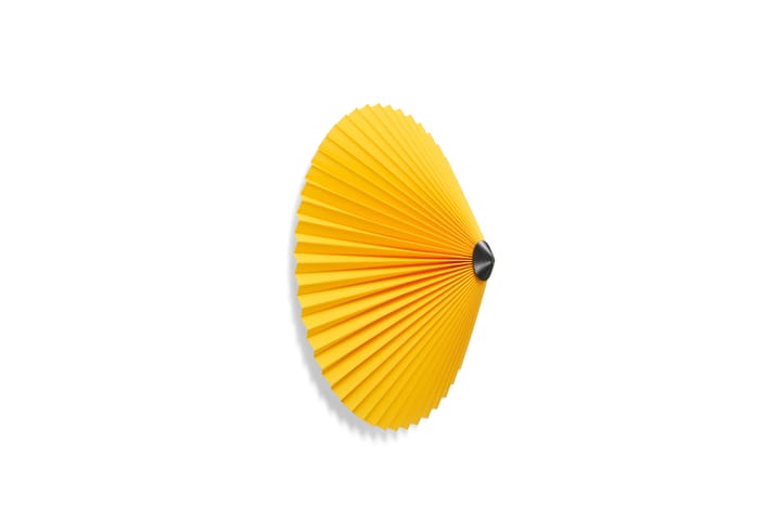 Matin flush mount ceiling lamp Ø38 cm - Yellow shade - HAY