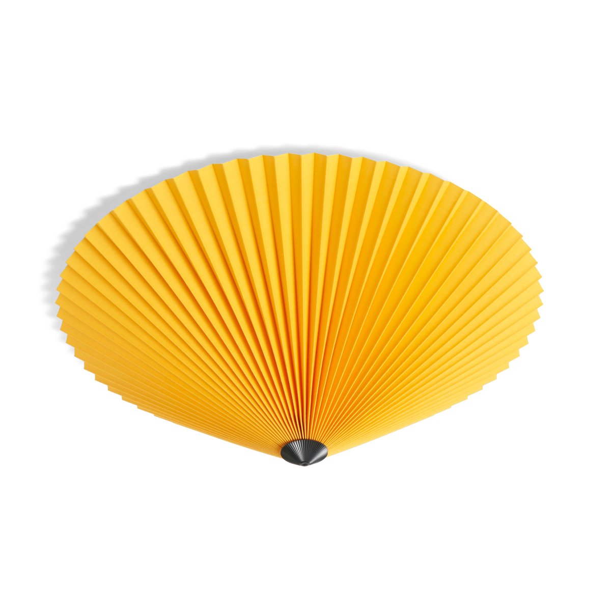 HAY Matin flush mount ceiling lamp o50 cm Yellow shade