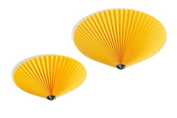 Matin flush mount ceiling lamp Ø50 cm - Yellow shade - HAY