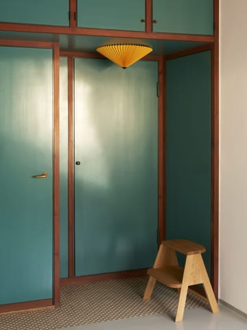 Matin flush mount ceiling lamp Ø50 cm - Yellow shade - HAY