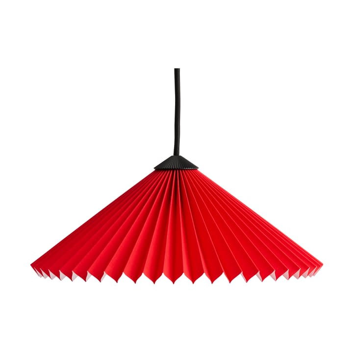 Matin Pendant hanging lamp 30x30 cm - Bright red - HAY