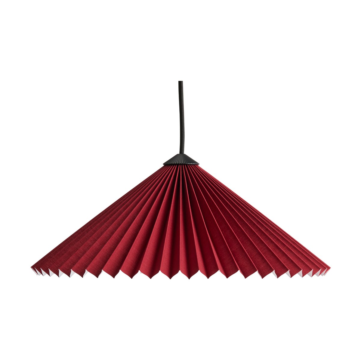 HAY Matin Pendant hanging lamp 38x38 cm Oxide red | Scandinavian Design | Pendant lamps | Red