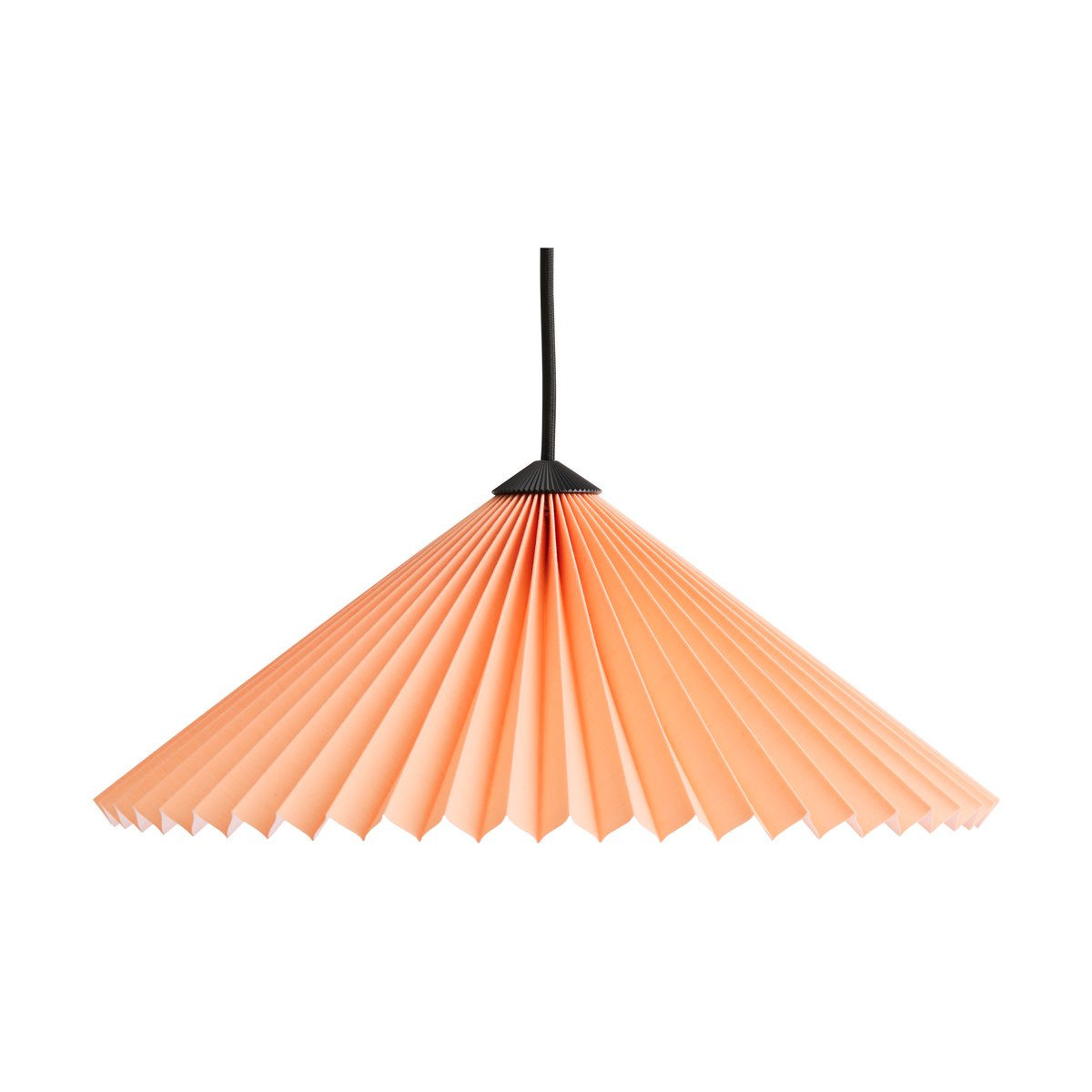 HAY Matin Pendant hanging lamp 38x38 cm Peach | Scandinavian Design | Pendant lamps | Orange