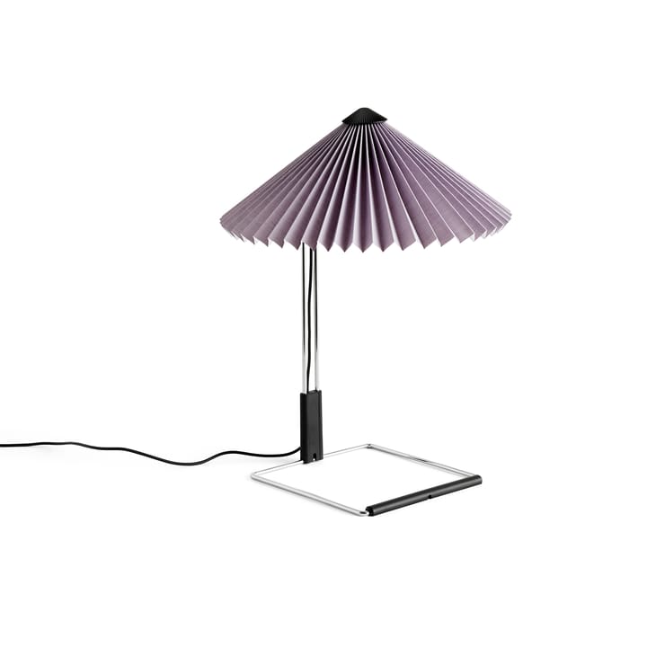 Matin table table lamp Ø30 cm - Lavender-steel - HAY