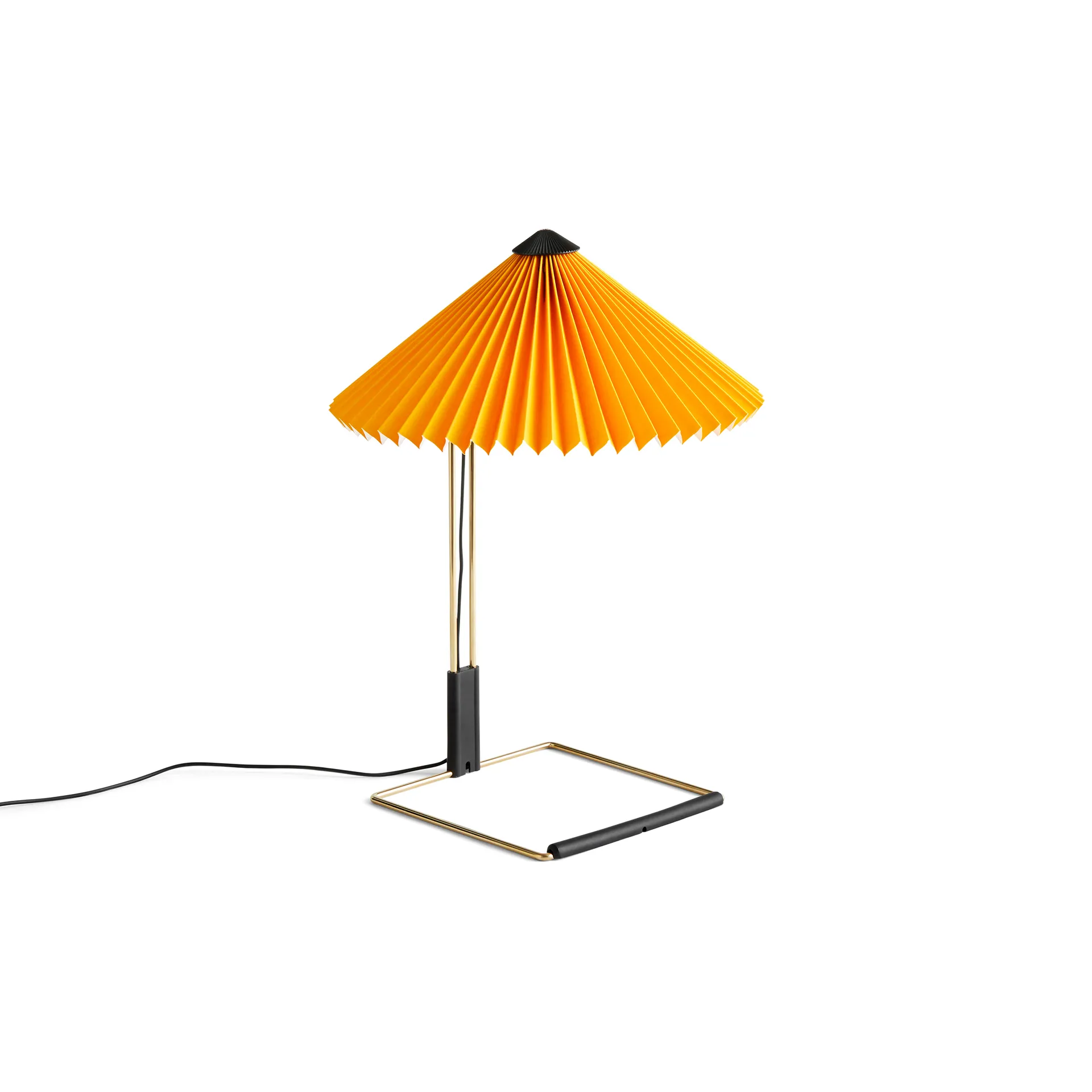 Matin table table lamp Ø30 cm, Yellow shade HAY
