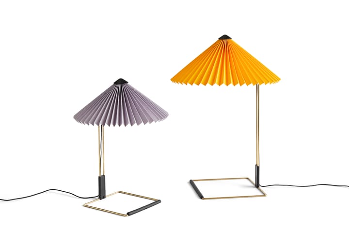 Matin table table lamp Ø38 cm - Yellow shade - HAY