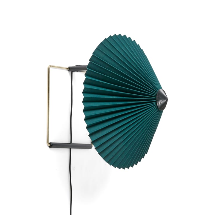 Matin wall lamp Ø30 cm - Green shade - HAY