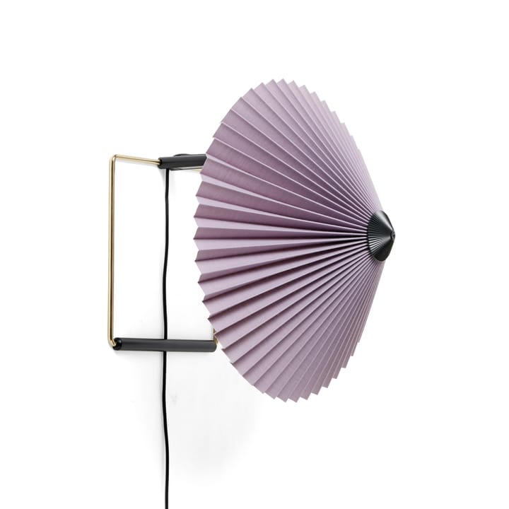 Matin wall lamp Ø30 cm - Lavender shade - HAY