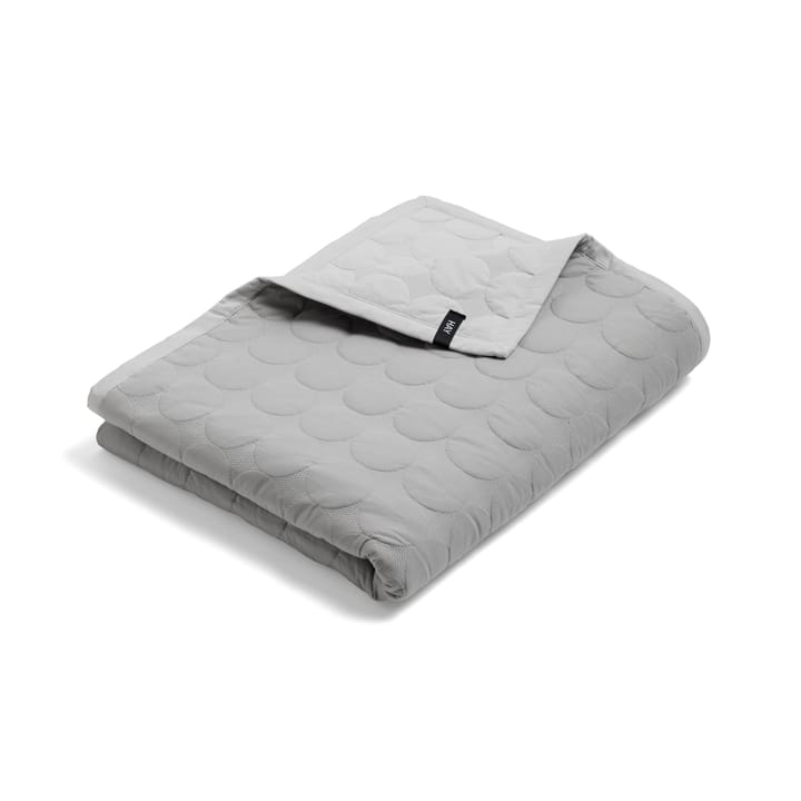 Mega Dot throw 195x245 cm - Light grey - HAY