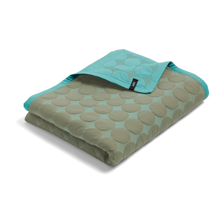 Mega Dot throw 235x245 cm - Olive green - HAY