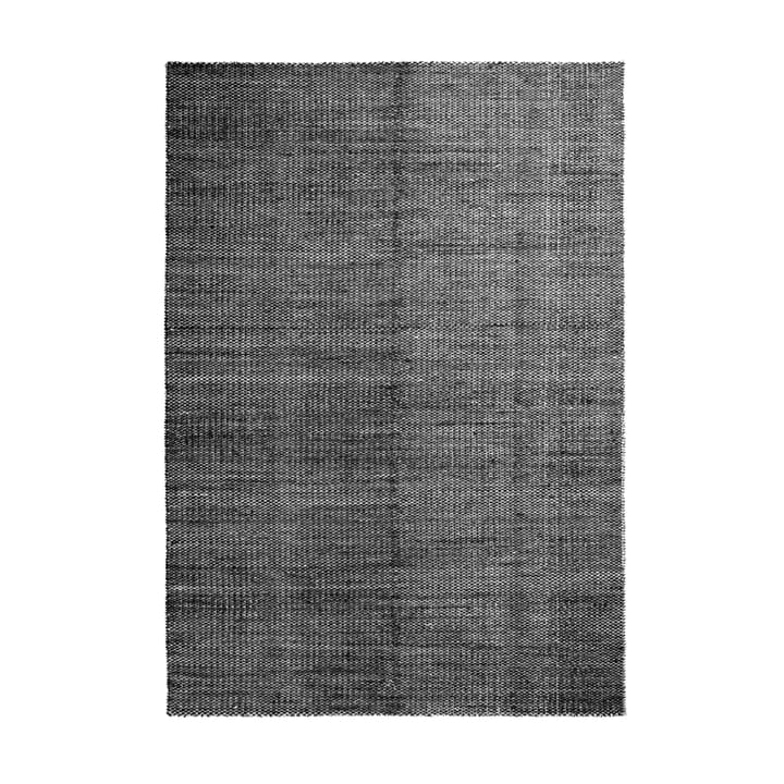 Moiré kelim rug 140x200 cm - Black - HAY