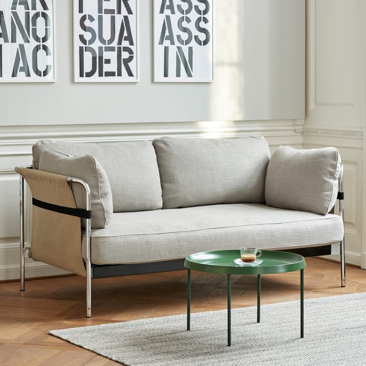 Moiré kelim rug 140x200 cm, Grey HAY