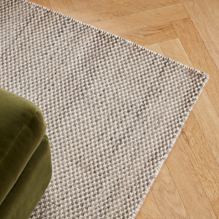 Moiré kelim rug 140x200 cm, Grey HAY