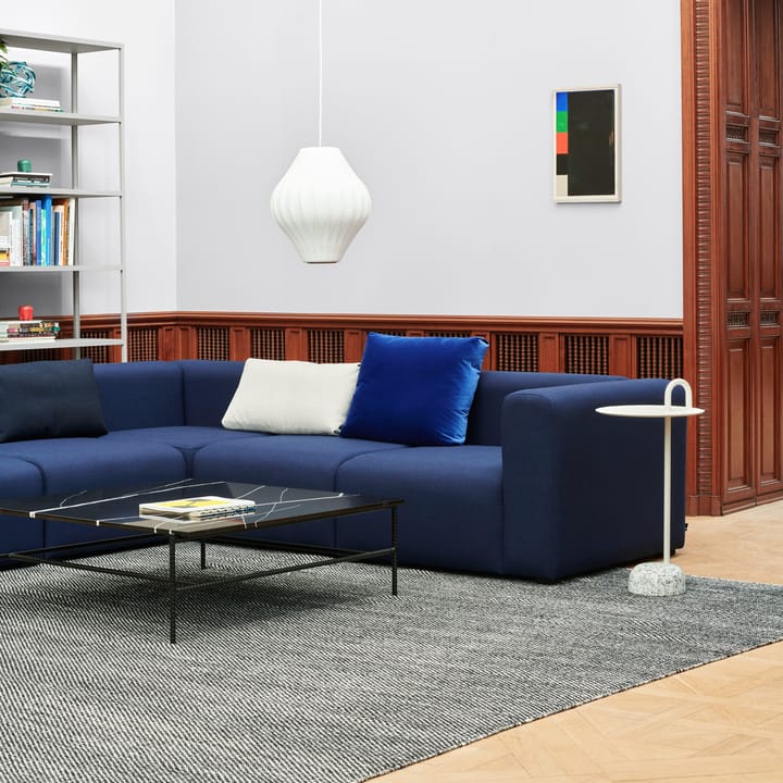 Moiré kelim rug 170x240 cm, Black HAY