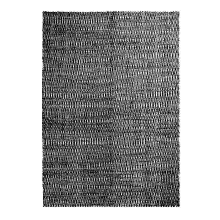 Moiré kelim rug 170x240 cm - Black - HAY