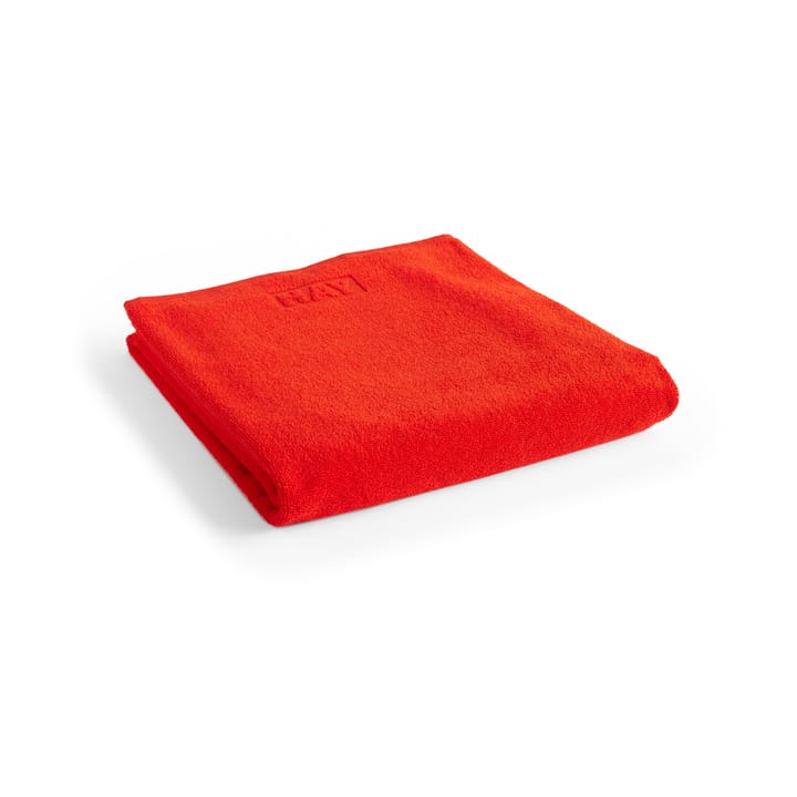 Mono bath towel 100x150 cm, Poppy red HAY