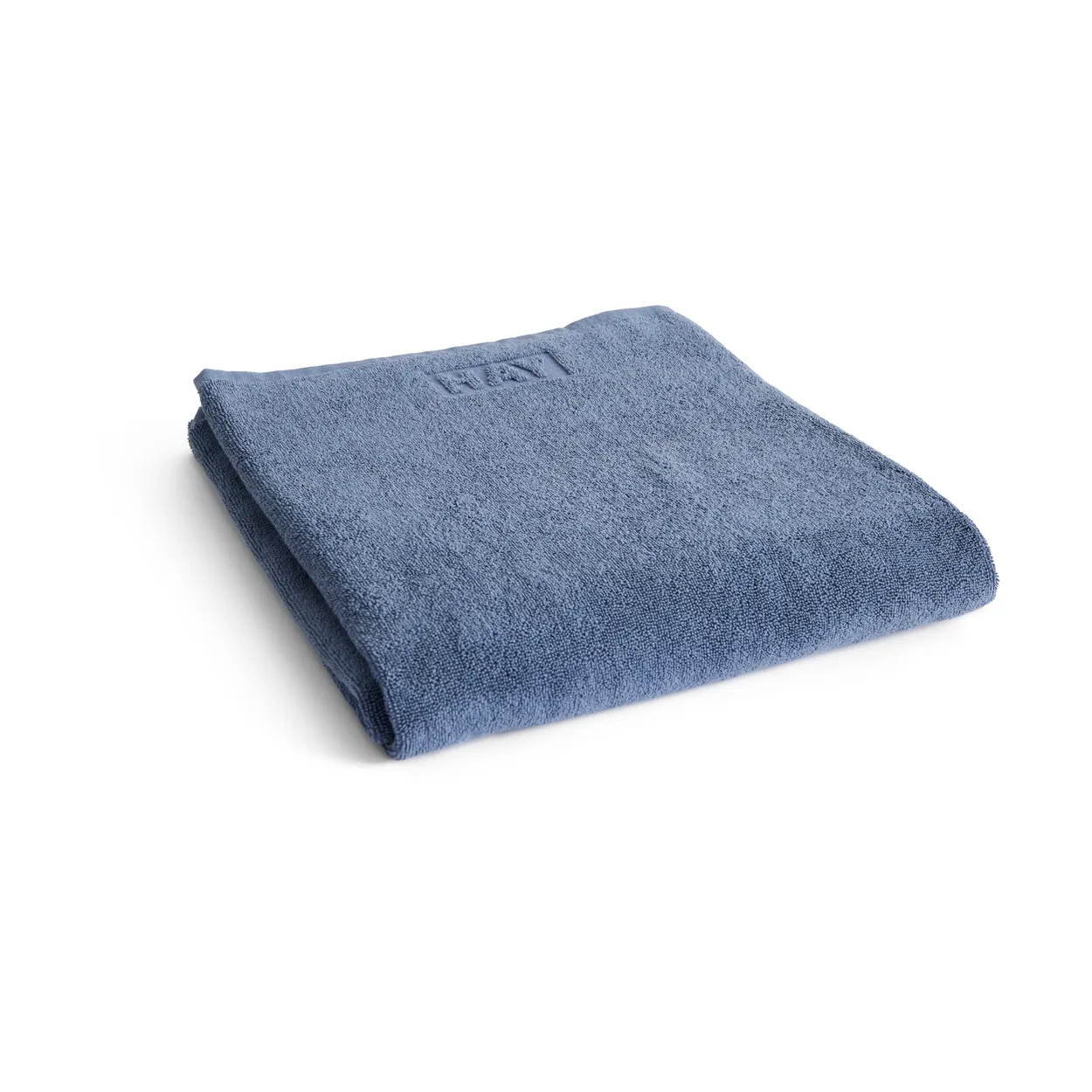 HAY Mono bath towel 100x150 cm Steel blue | Scandinavian Design | Bath towels | Blue