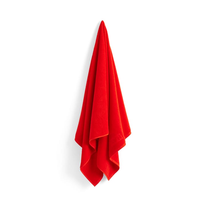 Mono bath towel 70x140 cm - Poppy red - HAY