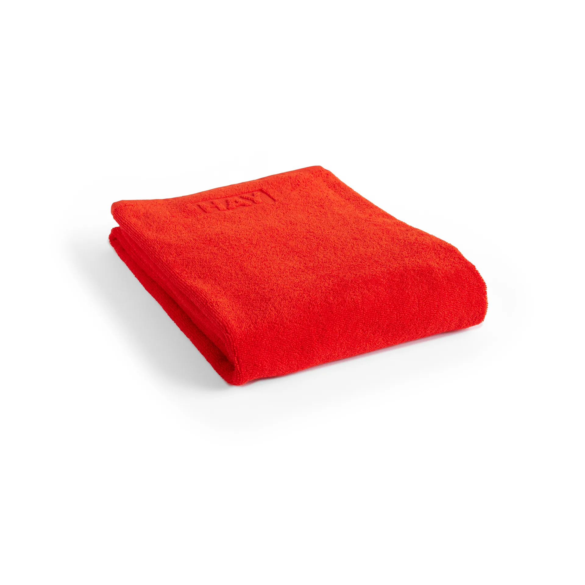 Mono bath towel 70x140 cm, Poppy red HAY