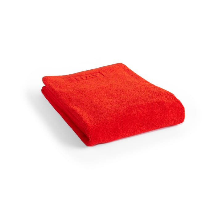 Mono bath towel 70x140 cm - Poppy red - HAY