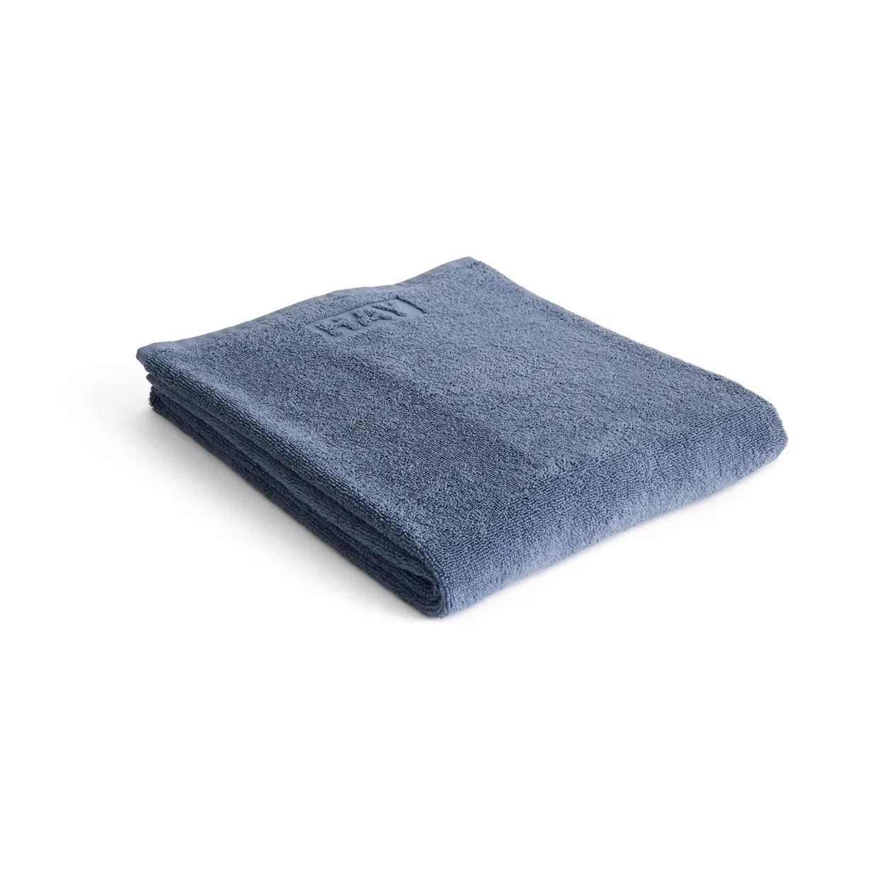 HAY Mono bath towel 70x140 cm Steel blue | Scandinavian Design | Bath towels | Blue