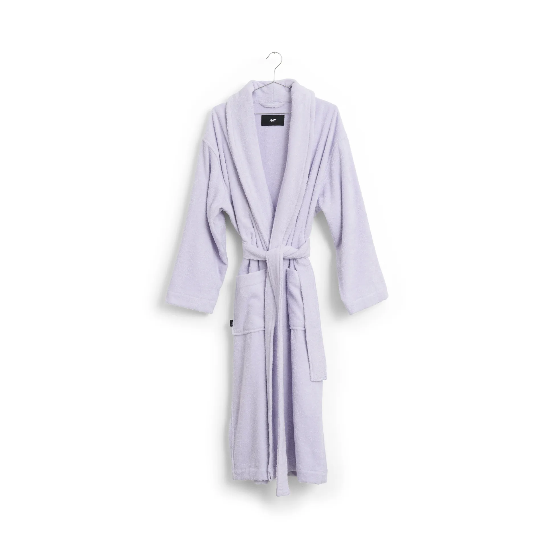 Mono bathrobe, M/L Lavender HAY