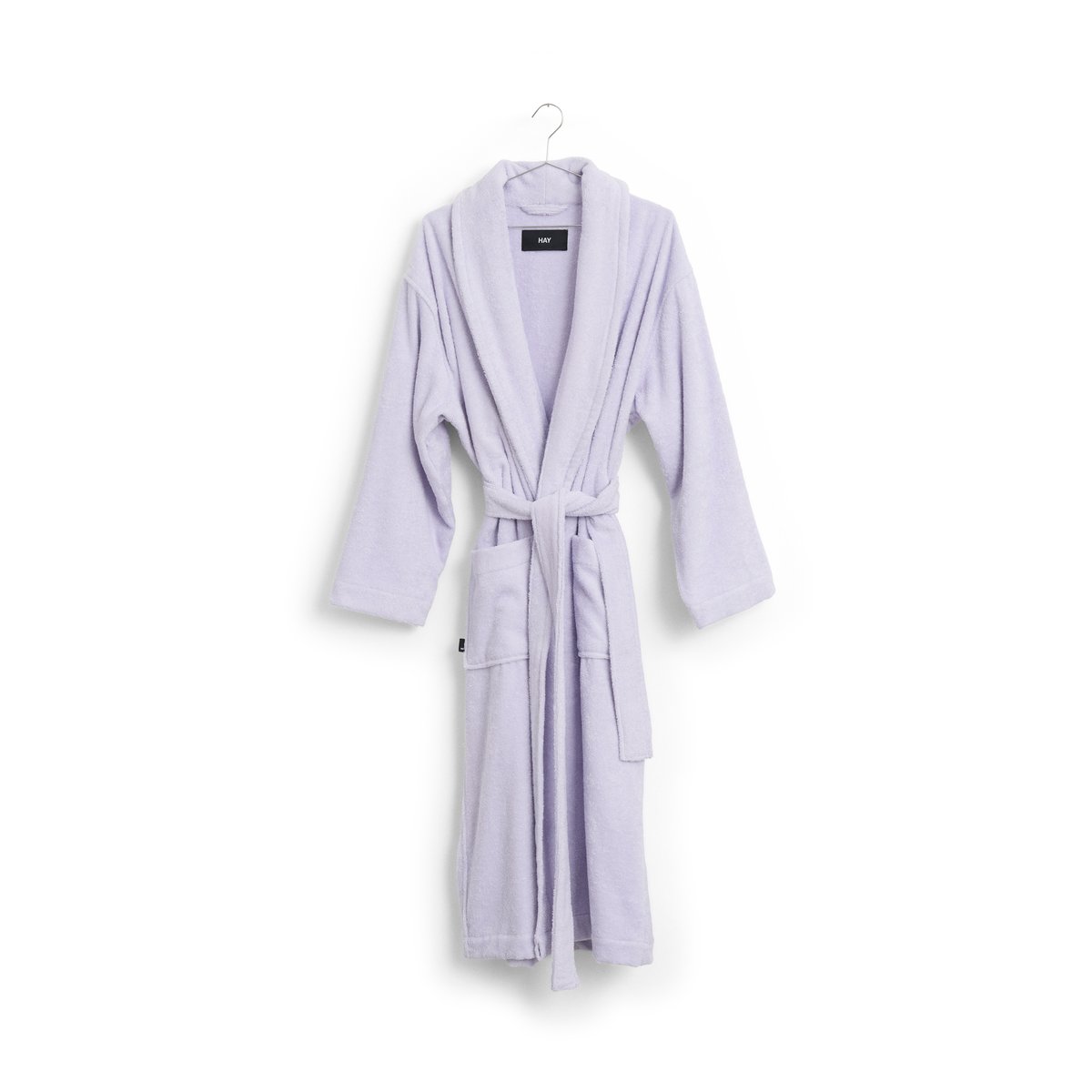 HAY Mono bathrobe M/L Lavender | Scandinavian Design | Dressing gowns & bath robes | Purple
