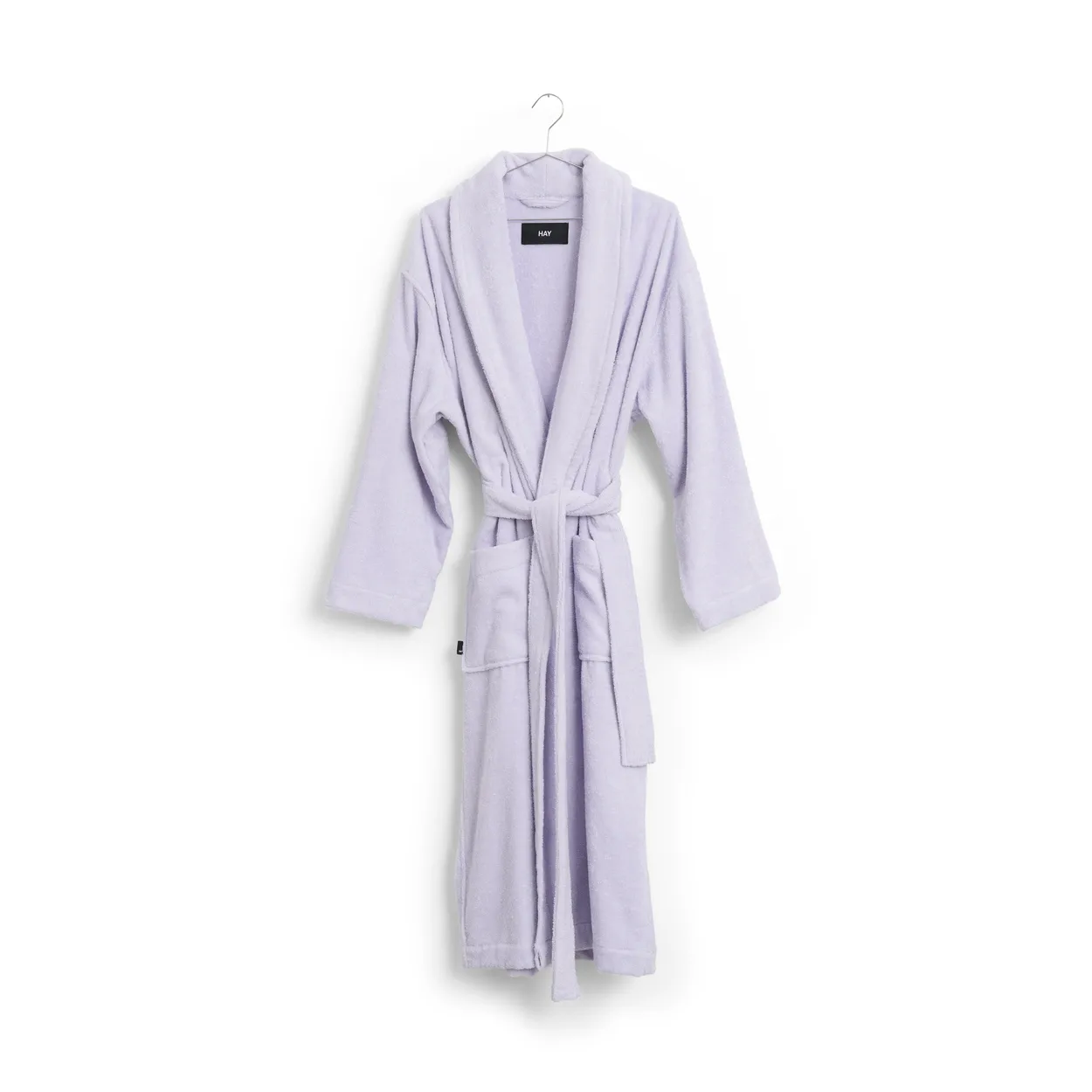 HAY Mono bathrobe S/M Lavender | Scandinavian Design | Dressing gowns & bath robes | Purple
