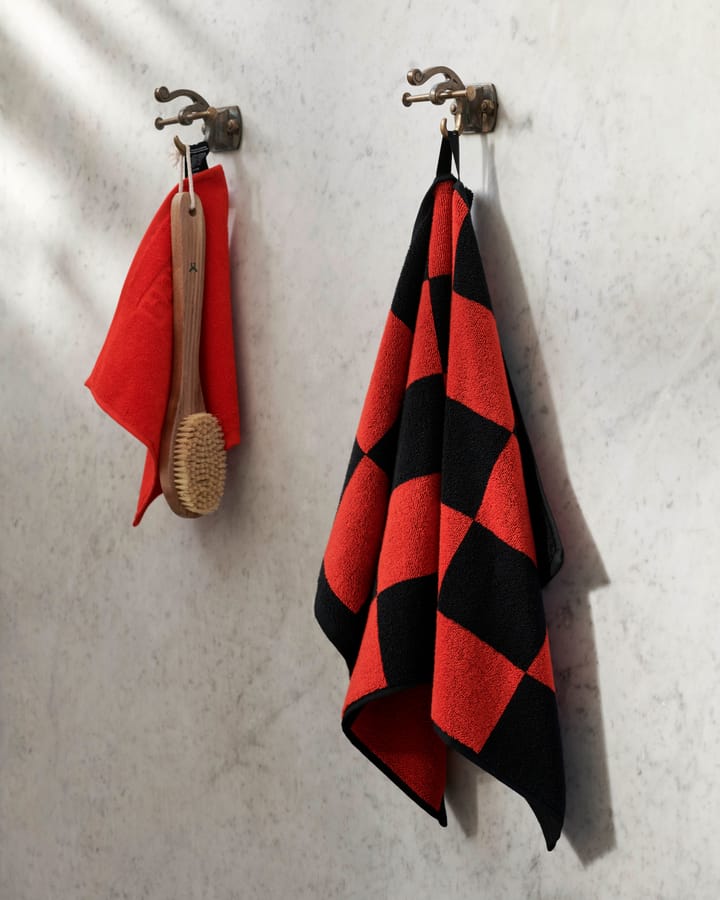 Mono towel 30x30 cm - Poppy red - HAY