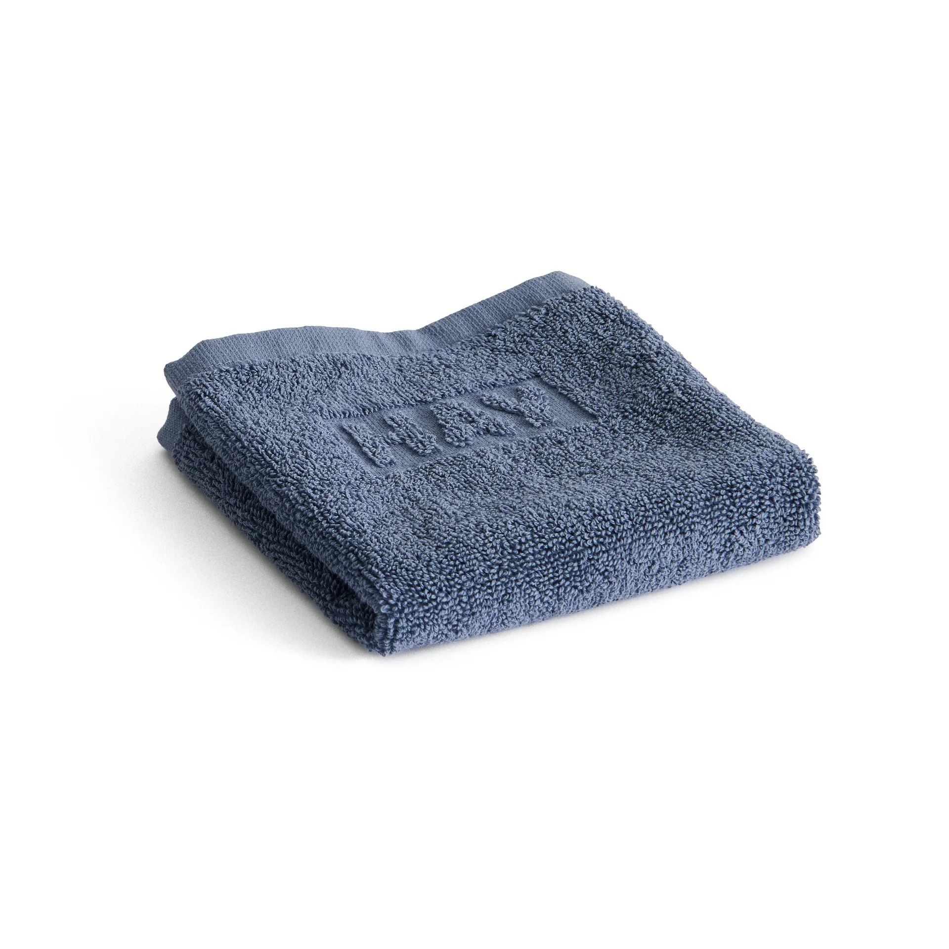 Mono towel 30x30 cm, Steel blue HAY